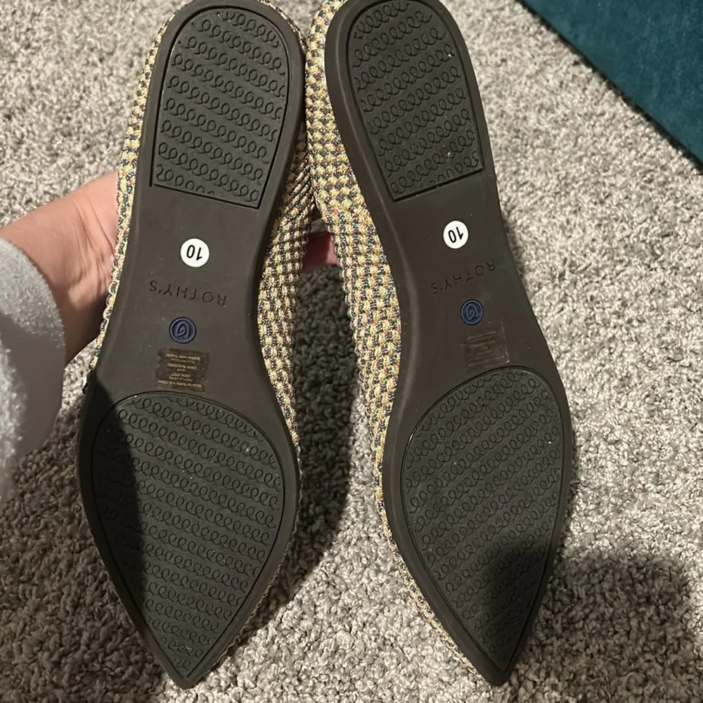 Multi Color Metallic Rothy’s Points - Picture 4 of 4